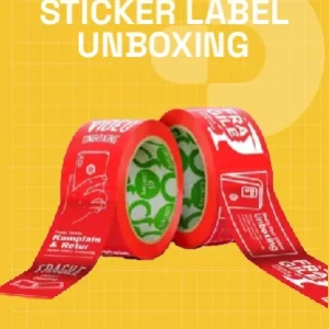 Sticker Label Unboxing