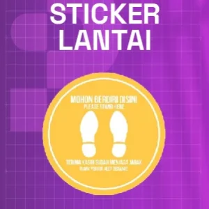 Sticker Lantai