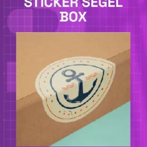 Sticker Segel Box