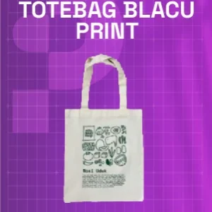 Totebag Blacu Print