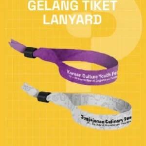 Gelang Tiket Lanyard