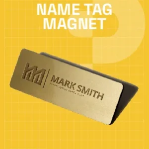 Name Tag Magnet