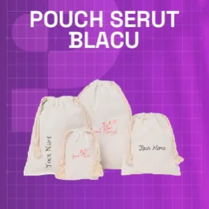 Pouch Serut Blacu