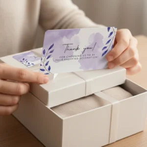 Cetak Kartu Ucapan Terima Kasih Print Thank You Card