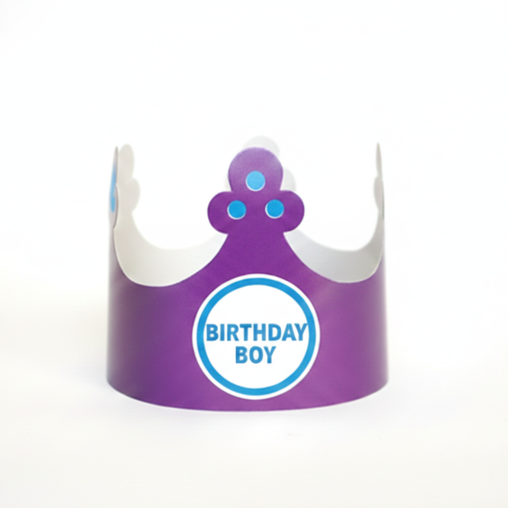 Cetak Topi Ulang Tahun Custom