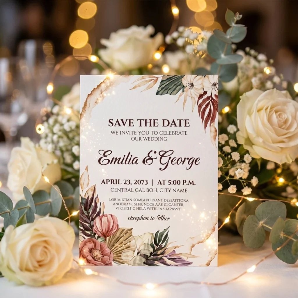 cetak kartu undangan custom