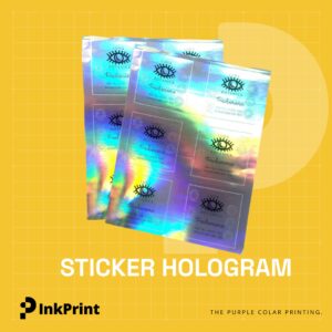 Sticker Hologram A3